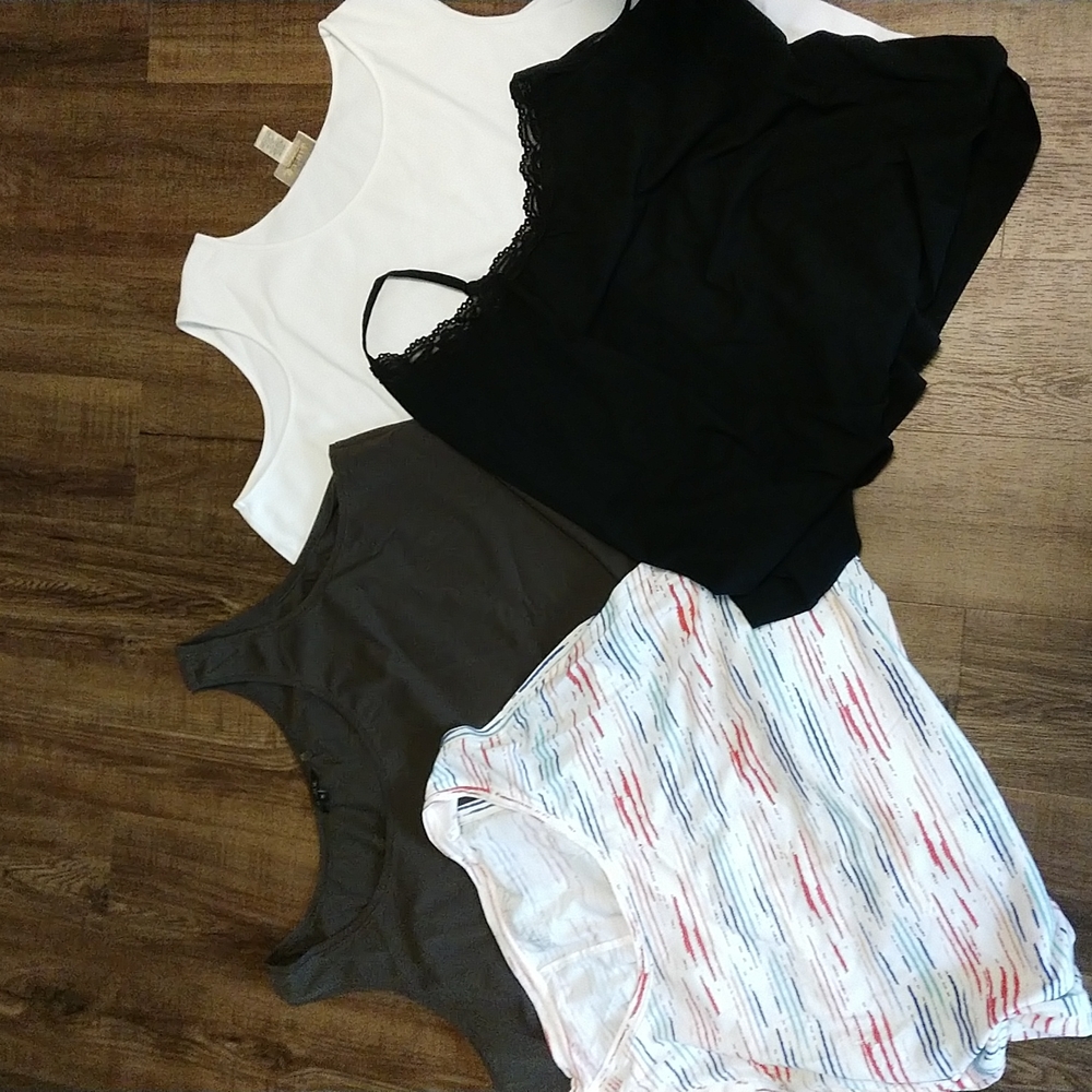 Tank tops.  4 of them